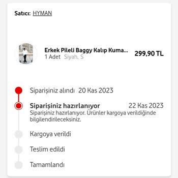 Vodafone Her Şey Yanımda 35 Gün Bekleyiş: Kargom Nerede?