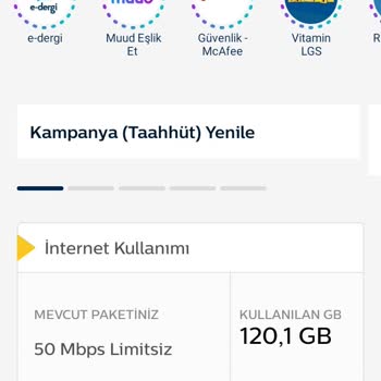Türk Telekom Ev İnterneti Fatura