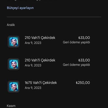 Riot Games Geri İadem Olmadı