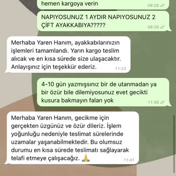 Online Lostra Neden Ayakkabilari Göndermiyor