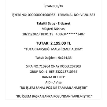 Dyson'ın Ödemesini Yaptığımız Halde Yedek Parça Teminini Yapamaması