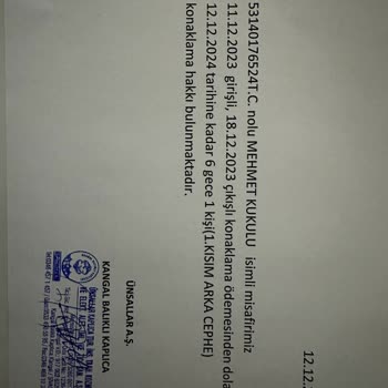 Ünsallar Kangal Balıklı Kaplıca Oteli Kangal Kaplıca Şikayet