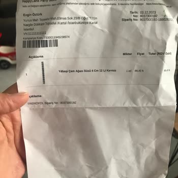 Happy Land Trendyol Eksik Ürün Geldi