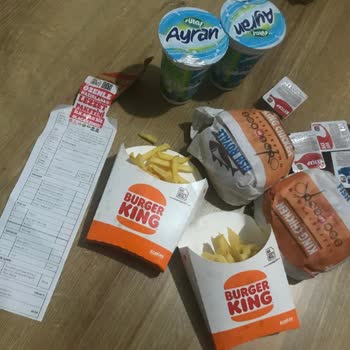 Burger King Siparişimi Eksik Teslim Etti.