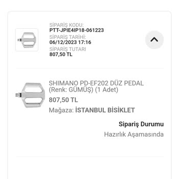 Bike & Outdoor Ürünümü Teslim Etsinler