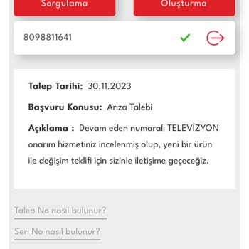 Hepsiburada.com Dan Alınan Toshiba TV