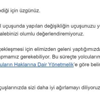 Türk Hava Yolları Uçuş Erteleme