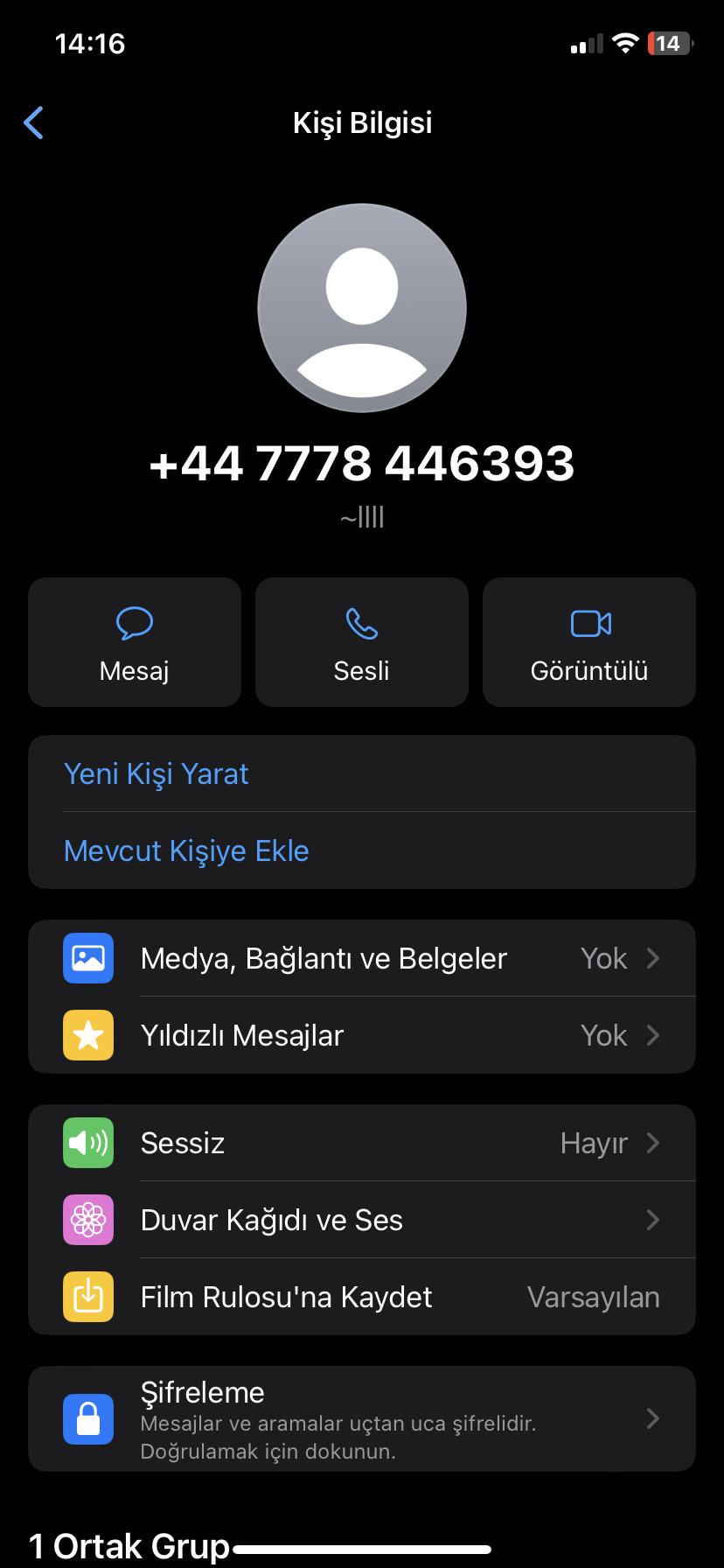 WhatsApp Yabancı Bir Numara WhatsApp Grubuna Ekledi Beni - Şikayetvar