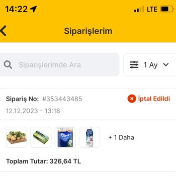 Migros Hemen Kapıma Kadar Gelip Siparişi Teslim Etmeyi Reddetti