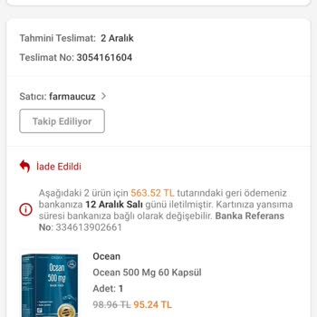 Trendyol Zamanında Teslimat Sorunu