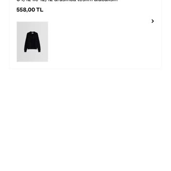 Bershka Ürün Teslim Sorunu