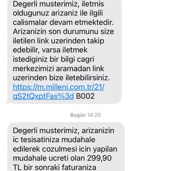 Millenicom- Rastgele Faturalandırma Ve Muhatap Bulamama Sorunu