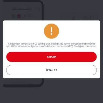 Ziraat Bankası'nın NFC Olmayan Telefondan Zorla NFC İstemesi