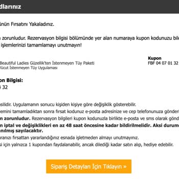 Fırsat Bu Fırsat Güzellik Merkezi Seans Sorunları Ve Müşteri Şikayeti