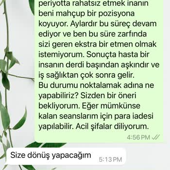 Fırsat Bu Fırsat Güzellik Merkezi Seans Sorunları Ve Müşteri Şikayeti