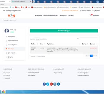 Vin Kampüs Yayınları Ücret Ödemesi Yapmama Rağmen Hizmetin Karşılığını Alamamam