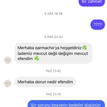 Qarmacha Butiğin Müşterilerine Yaşattığı Mağduriyet