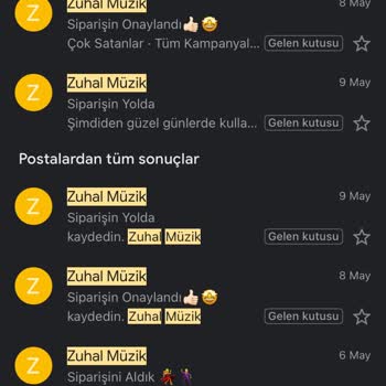 Zuhal Müzik Kargo Takibi Ve Bilgilendirme