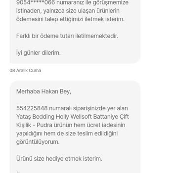 Hepsiburada Hediye Edilen Ürünün Parasını Aldı