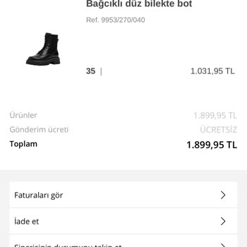 Stradivarius'un Defolu Ürün Gönderimi