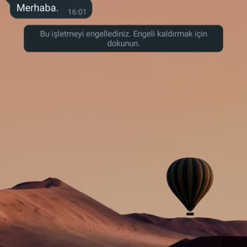 WhatsApp Yabancı Numaradan Mesaj