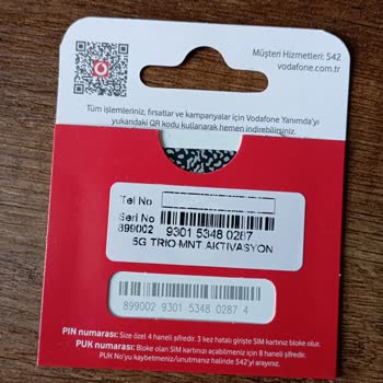 Vodafone Kırmızı 16GB Paketi Mağduriyeti