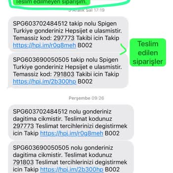 hepsiJET Ne Durumda Olduğu Belli Olmayan Sipariş Şikayeti