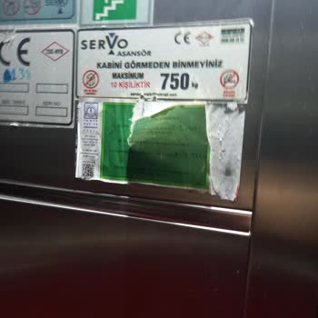 Sanayi ve Teknoloji Bakanlığı Asansörün Elektrik Problemi