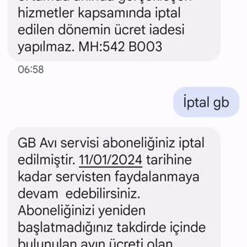 Vodafone Uygulamasında Yaşanan Üyelik Sorunu