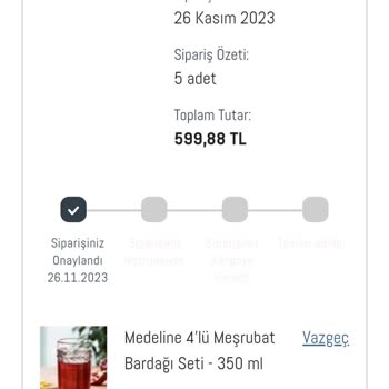 Madame Coco Kargo Teslimi Yapılmadı