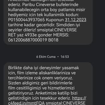 Paribu Cineverse Hesabımın Şifresini Sıfırlayamıyorum