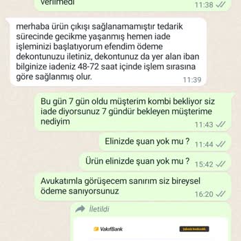 Arya Gross Ürün Gönderimi Ve İade Sürecinde Yaşanan Sorunlar