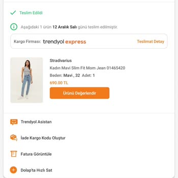 Trendyol Siparişim Yanlış Adrese Gönderildi.