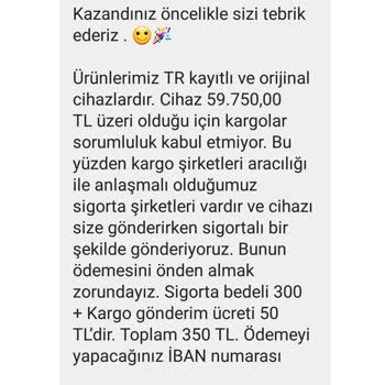 Çolakoğlu İnşaat Vaat Edilen İPhone İçin Haksız Ücret Talebi!