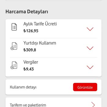 Vodafone Yurt Dışı Ek Paketini İptal Etmiyor