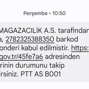 Sorumsuz PTT Kargo Kargomu Getirmiyor