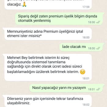Hepsiburada Premium İade Vermiyorlar