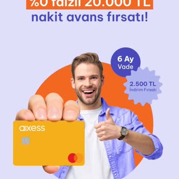 Akbank Kredi Kartı 20bin TL Nakit Avans