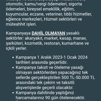 TEB Bankası Kampanyada Belirttiği Öteleme İşlemini Yapmadı