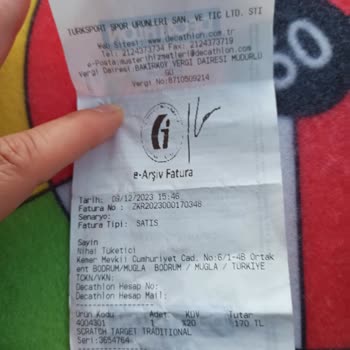 Decathlon Yapışkanlı Dart Hayal Kırıklığı