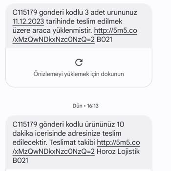 Vivense Ve Horoz Lojistik Teslimat Mağduriyeti