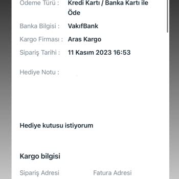 Kartal Yuvası İade Ve Kargo Takibi Mağduriyeti