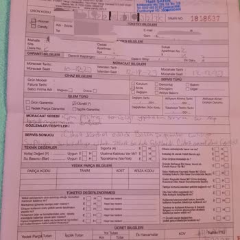 Hoover Başkent Teknik Servis Oyunu. (Sözde Kullanıcı Hatası)