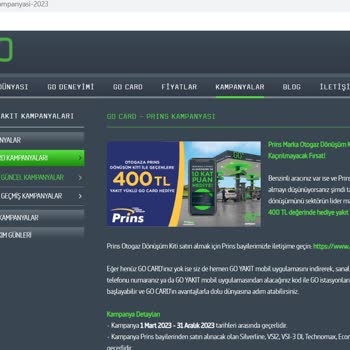 Prins Ve İpragaz Kampanya Koşullarını Yerine Getirmiyor.