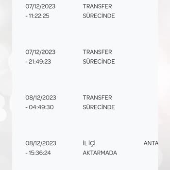 PTT Kargo Antalya Muratpaşa Merkez Dağıtıma Çıkmayan Teslim Edilmeyen Ürün
