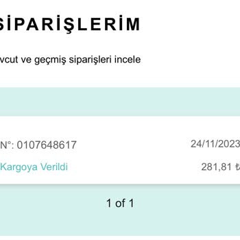 Watsons Historia AVM Şubesi Mağazadan Teslim Alma Sorunu