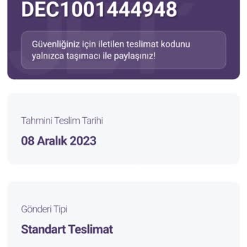 hepsiJET Kargom Sürekli Dağıtım Da Söylüyorlar Ama 1 Haftadır Gelmedi
