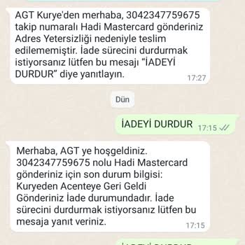 AGT Kurye Şubesindeki Kaba Tutum!