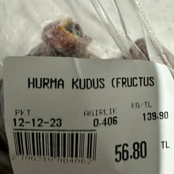 Maksul Kuruyemiş Bozuk Hurma Hayal Kırıklığı!