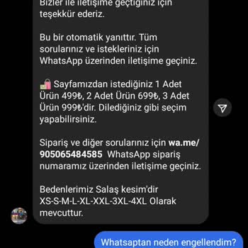 Yasmin Giyim (yasmin_giyinn) Sipariş Problemi Ve Müşteri Hizmetleri Şikayeti